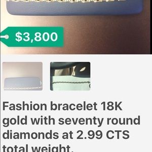 18k Gold bracelet