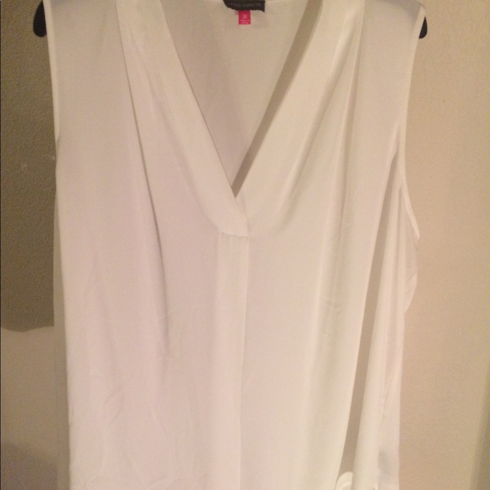 Vince Camino Sheer Flowy Top