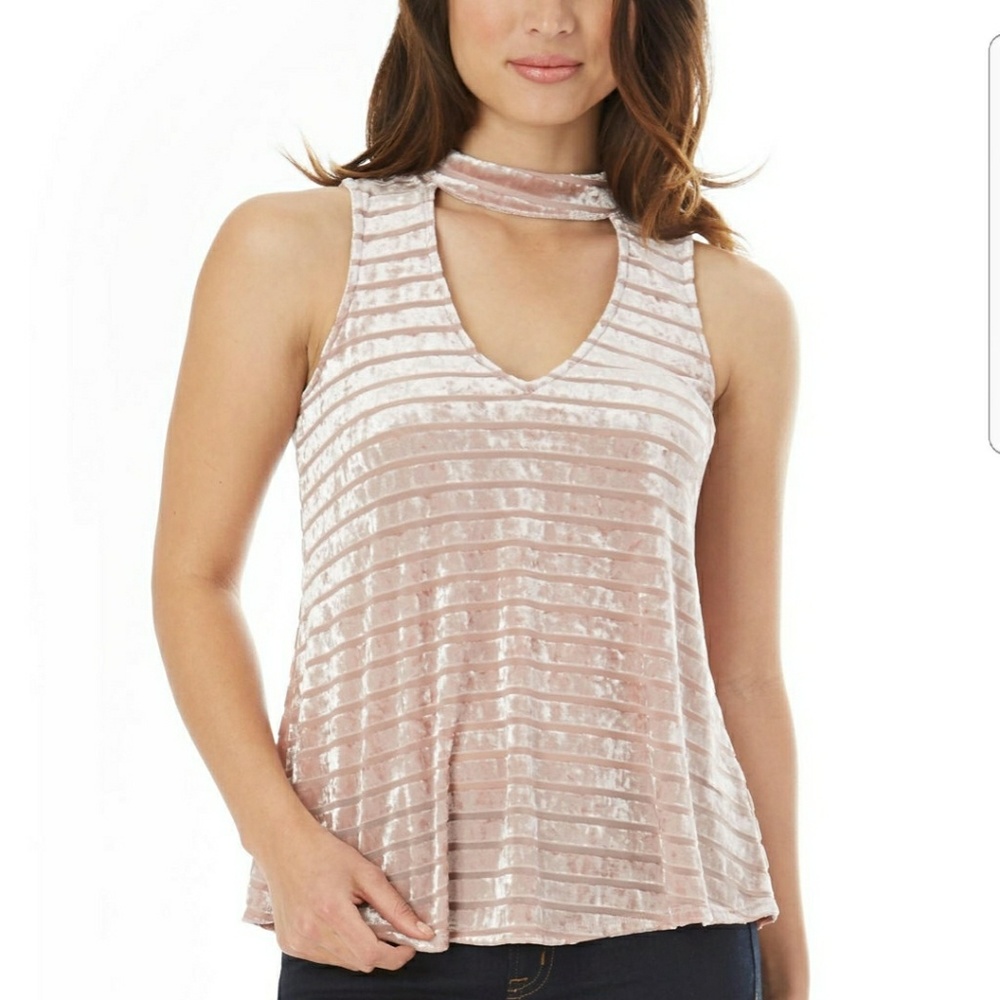 A. Byer Velvet Gigi Top
