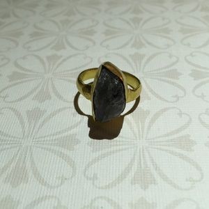 Hand made Raw Tanzanite Ring! Size 6 NWOT
