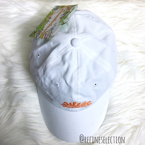 Nickelodeon Slime White Dad Hat Cap - Picture 4 of 6