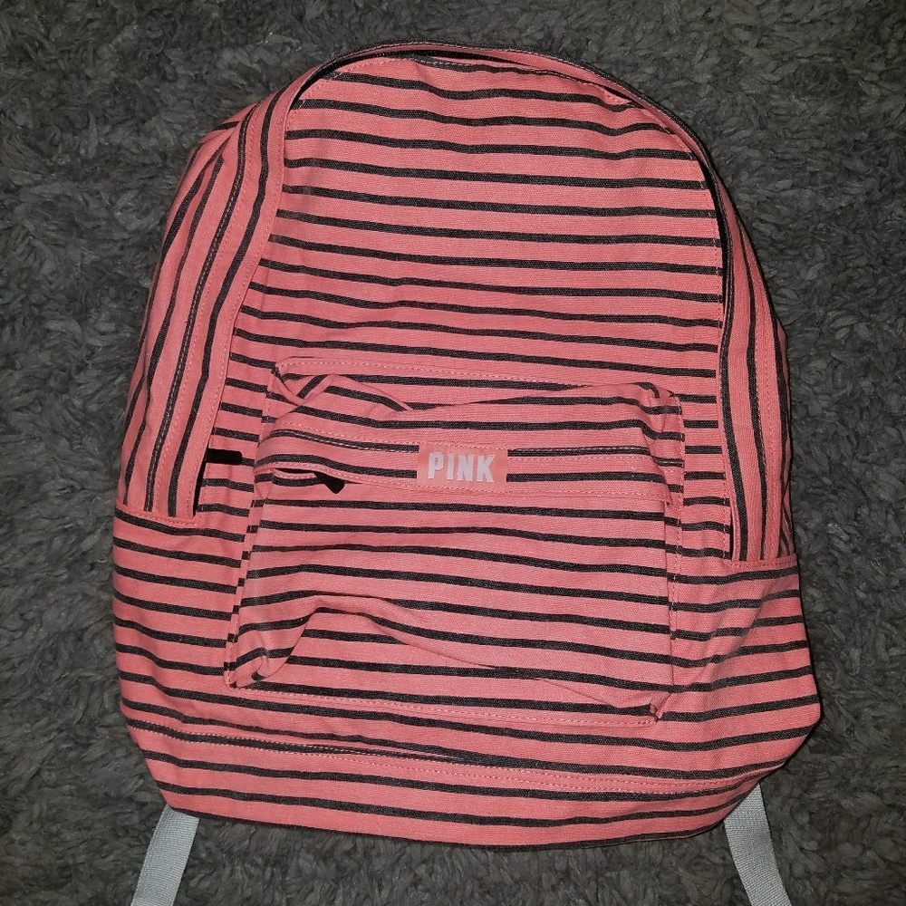 Victoria's Secret Pink Canvas Backpack