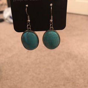 Turquoise earrings with matching ring if wanted