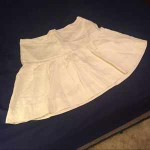 NWT JCrew ivory skirt size 4