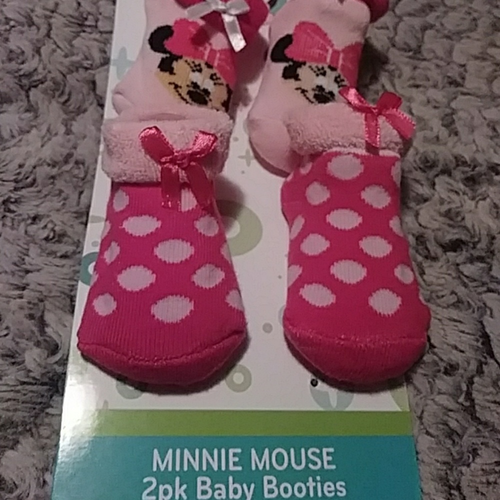 Disney baby booties
