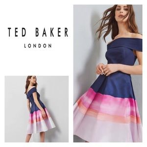 New w/ Tags Ted Baker Marina Mosaic Dress