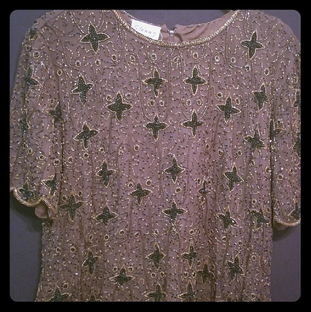Stenay 80's silk blouse
