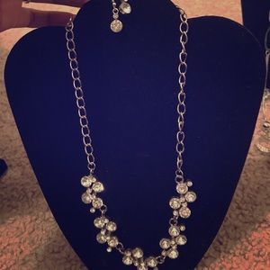 Beautiful necklace + earrings