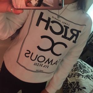 Forever 21 White Hoodie