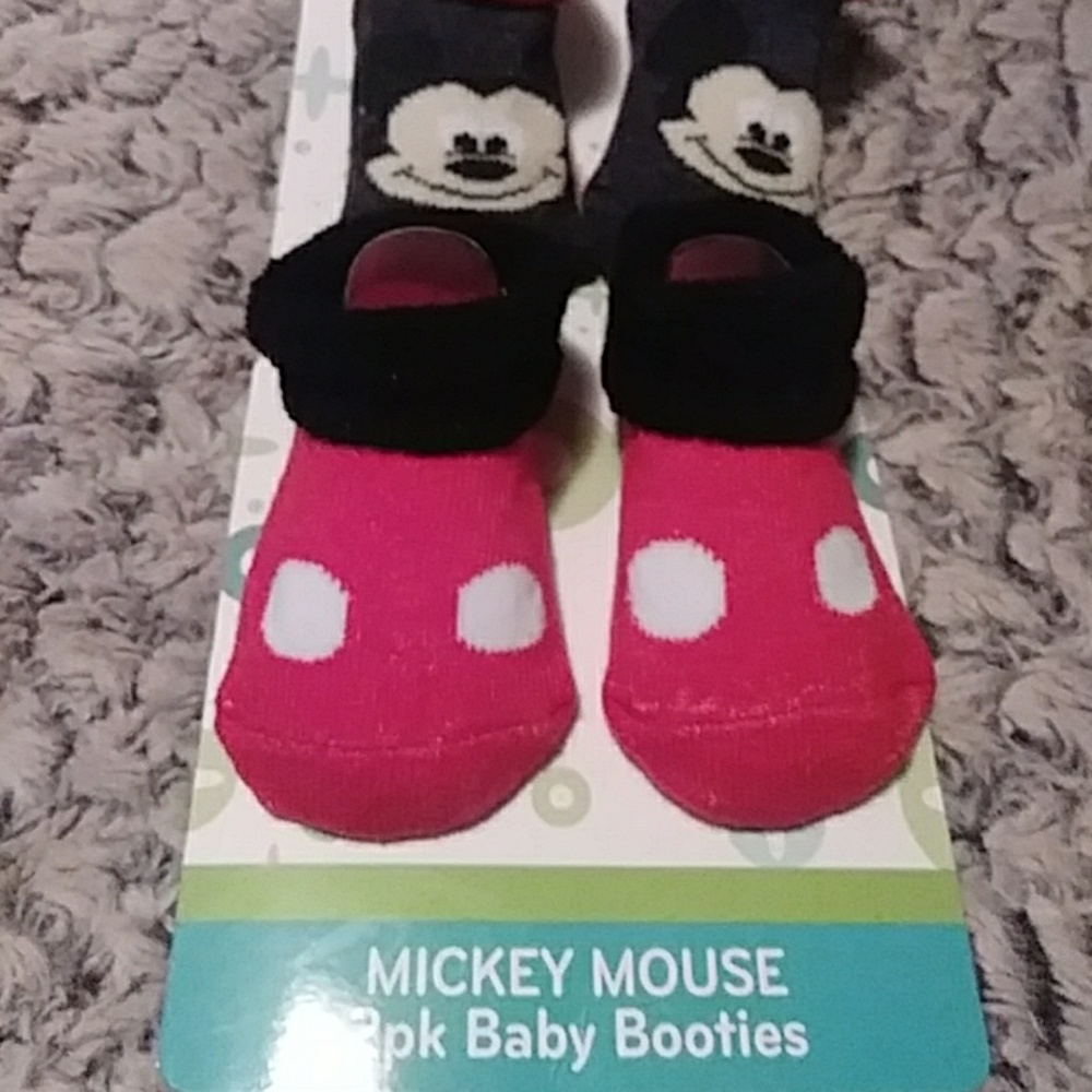 Disney baby booties