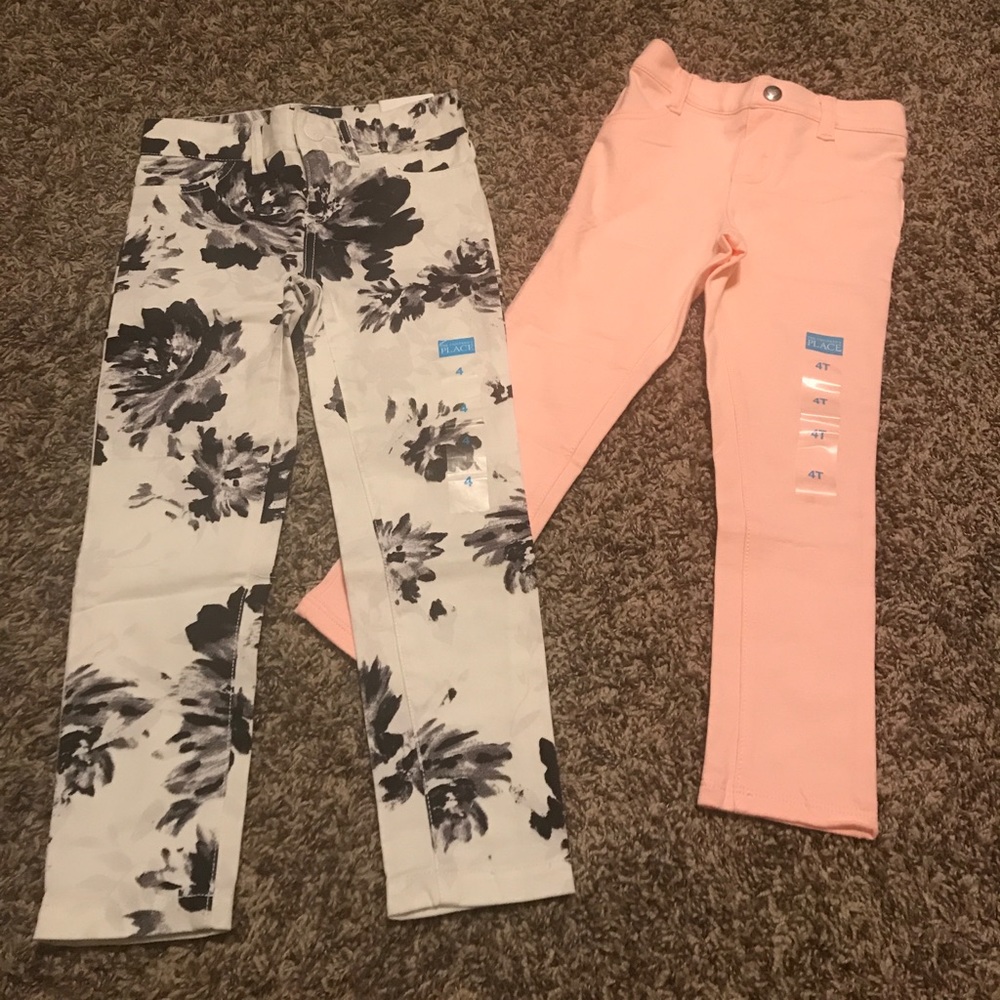 BNWT’s!! Sz 4 And 4T Toddler Girl’s Pants!!