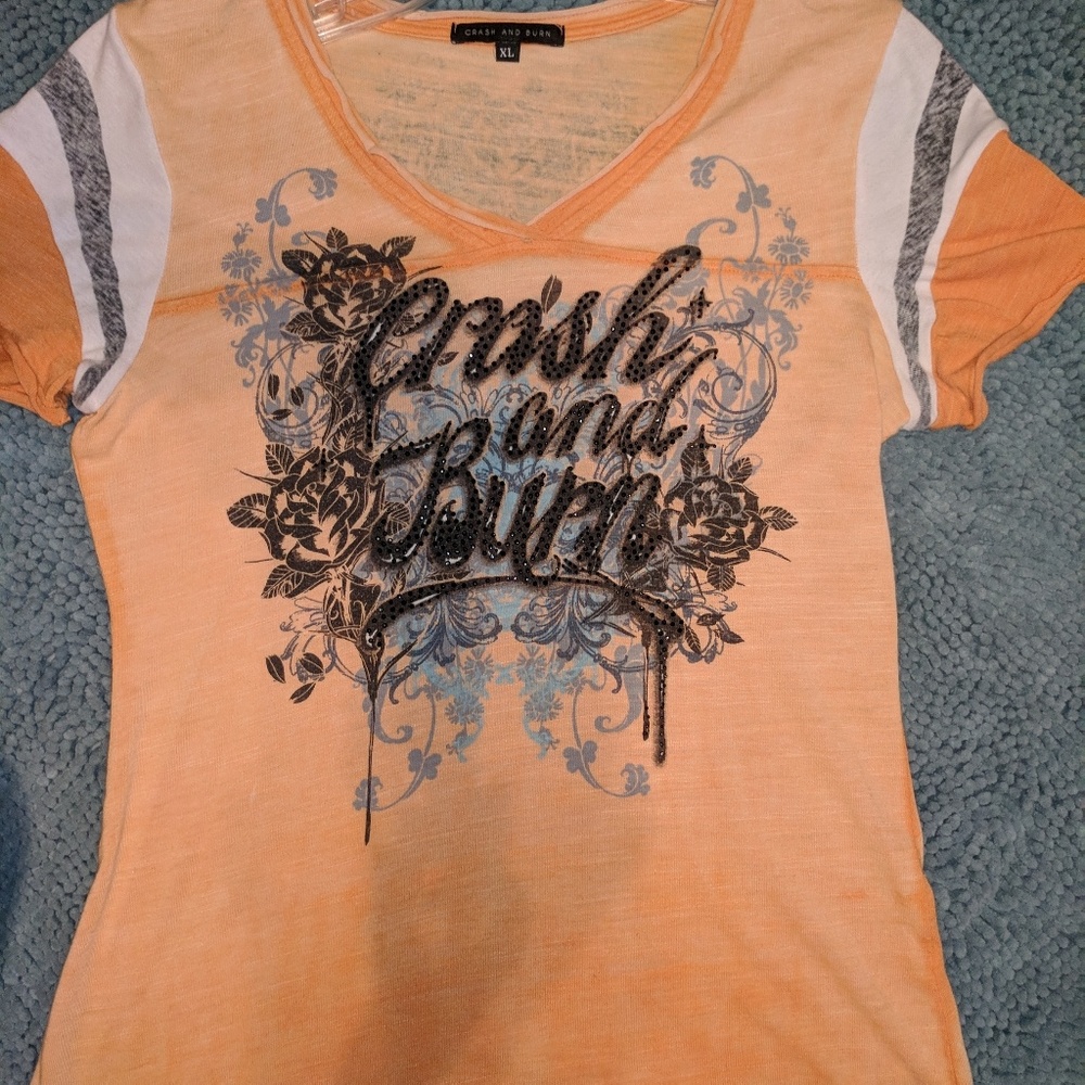 Crash and Burn shirt ftom Buckle