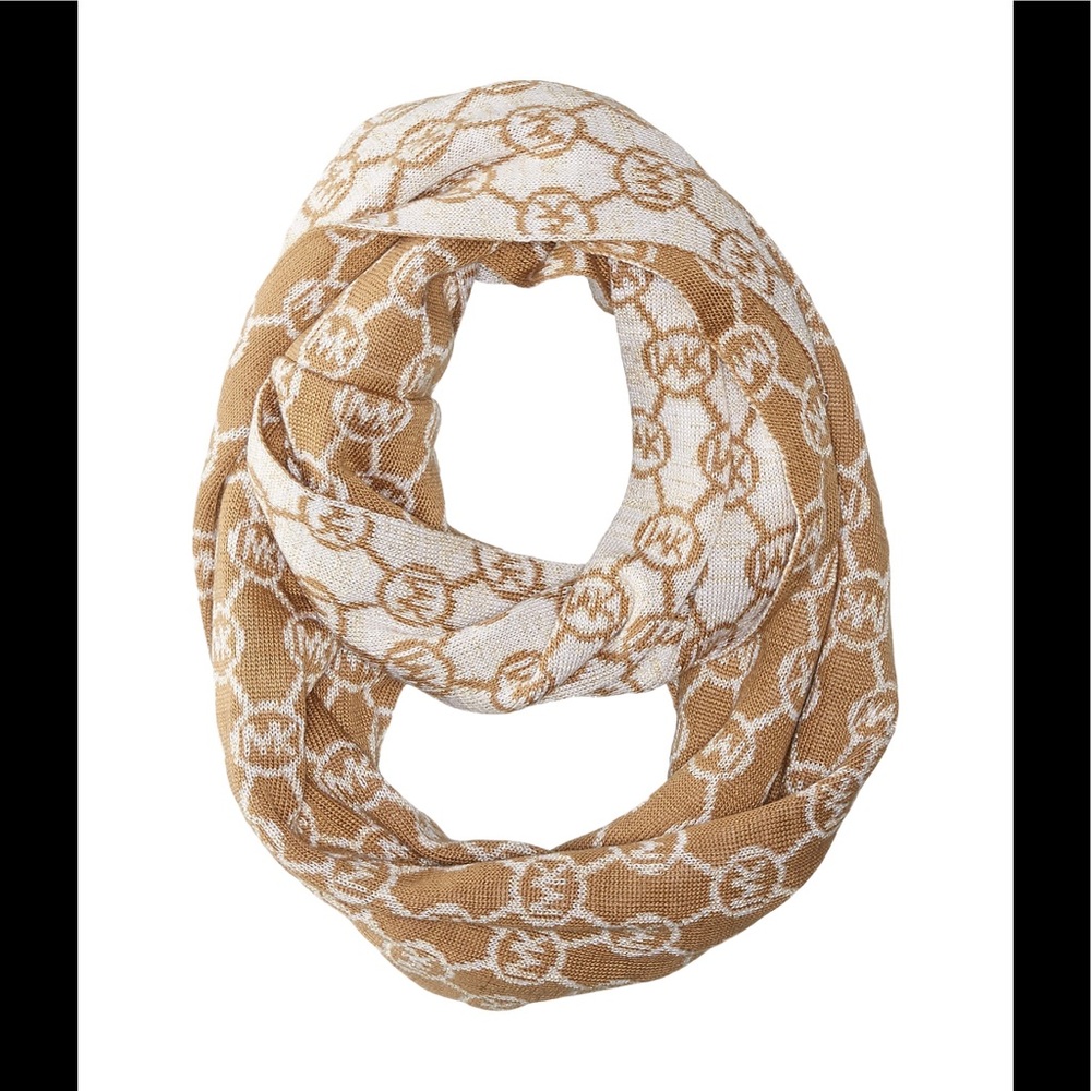 Metallic Logo Infinity Scarf