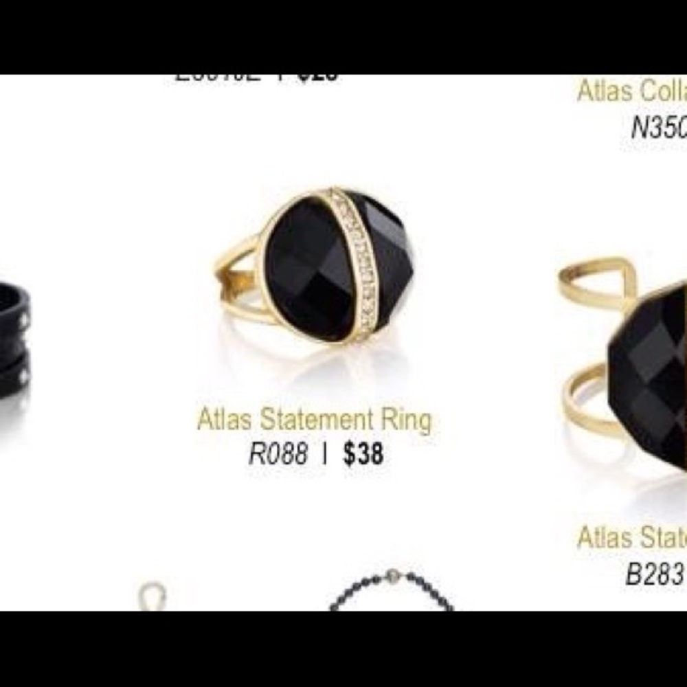 Chloe&Isabel Atlas Statement RING- size 8