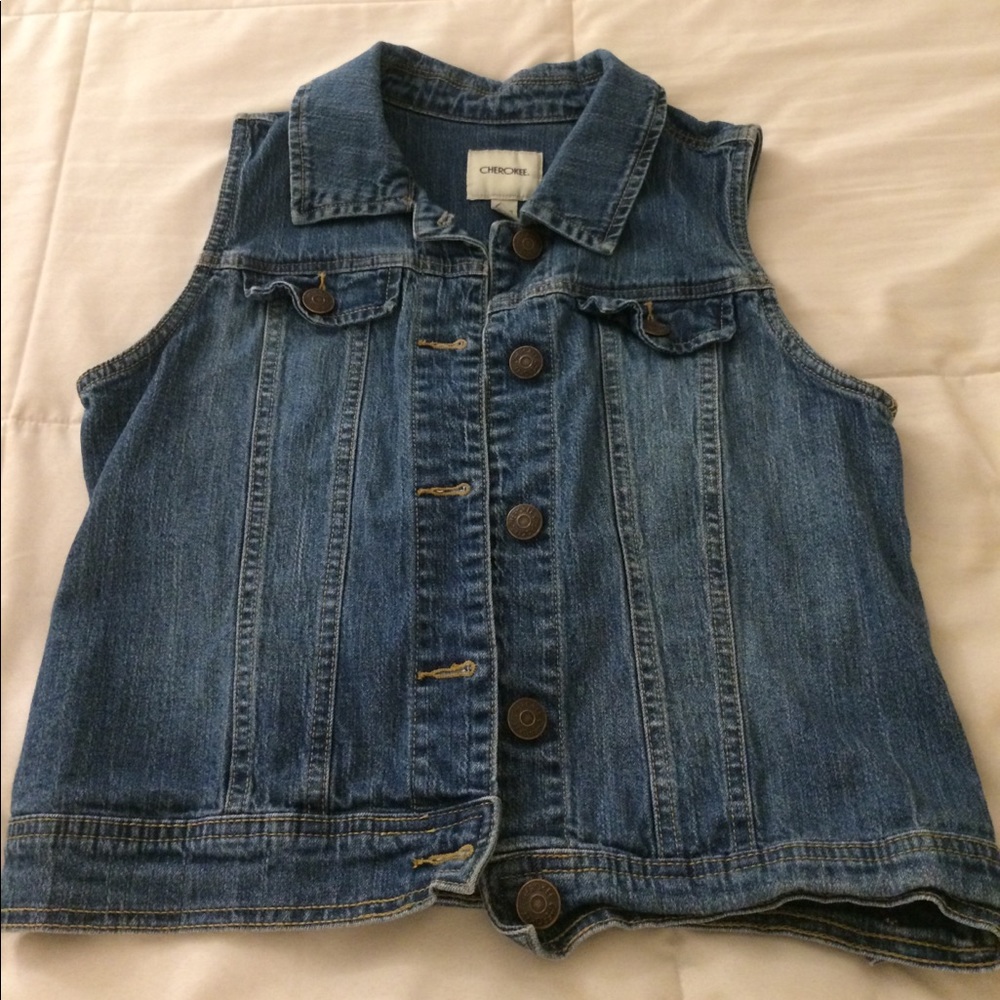 Denim vest