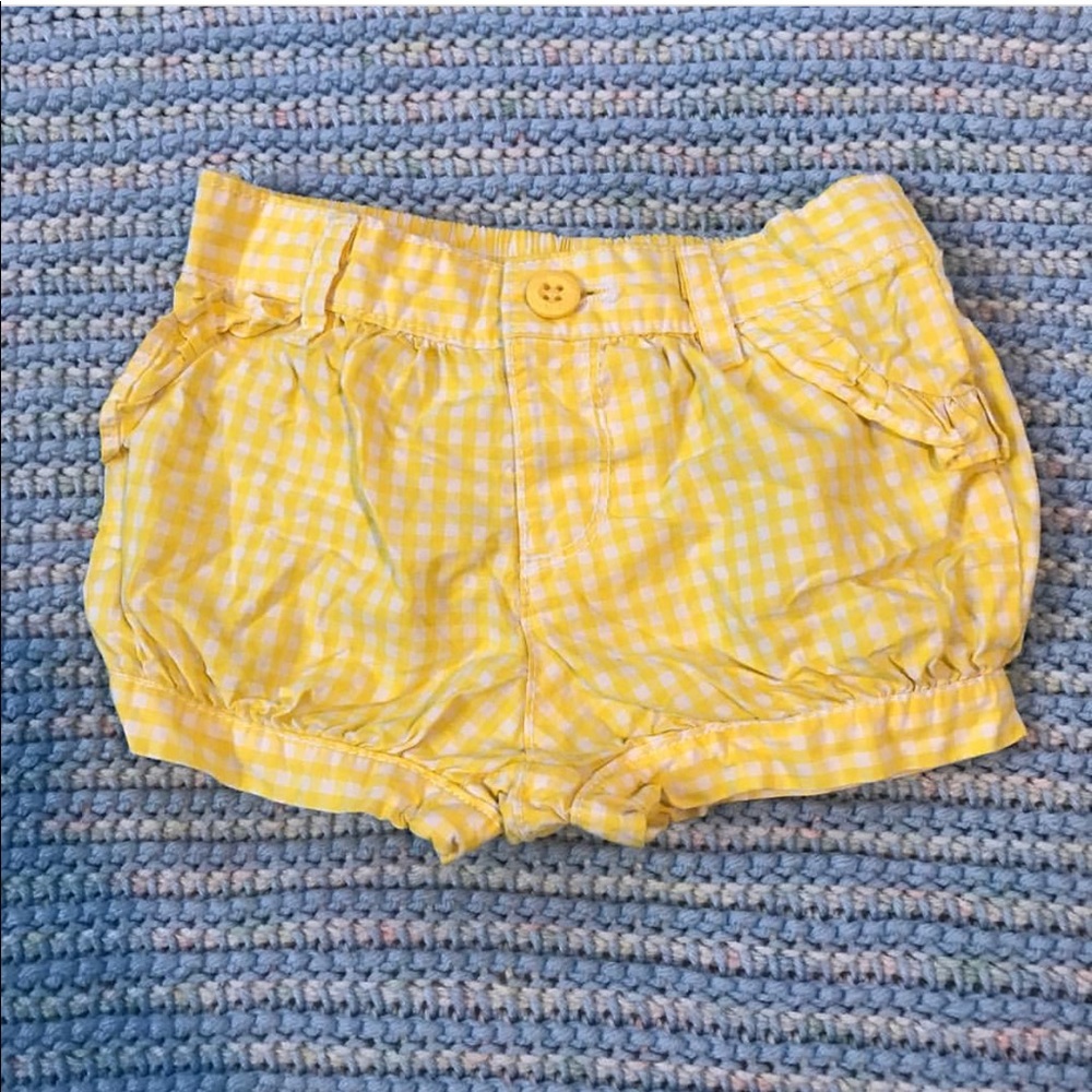 Yellow shorts