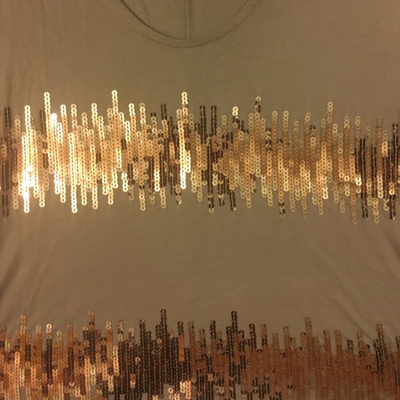 Woman sequin shirt - Picture 3 of 3