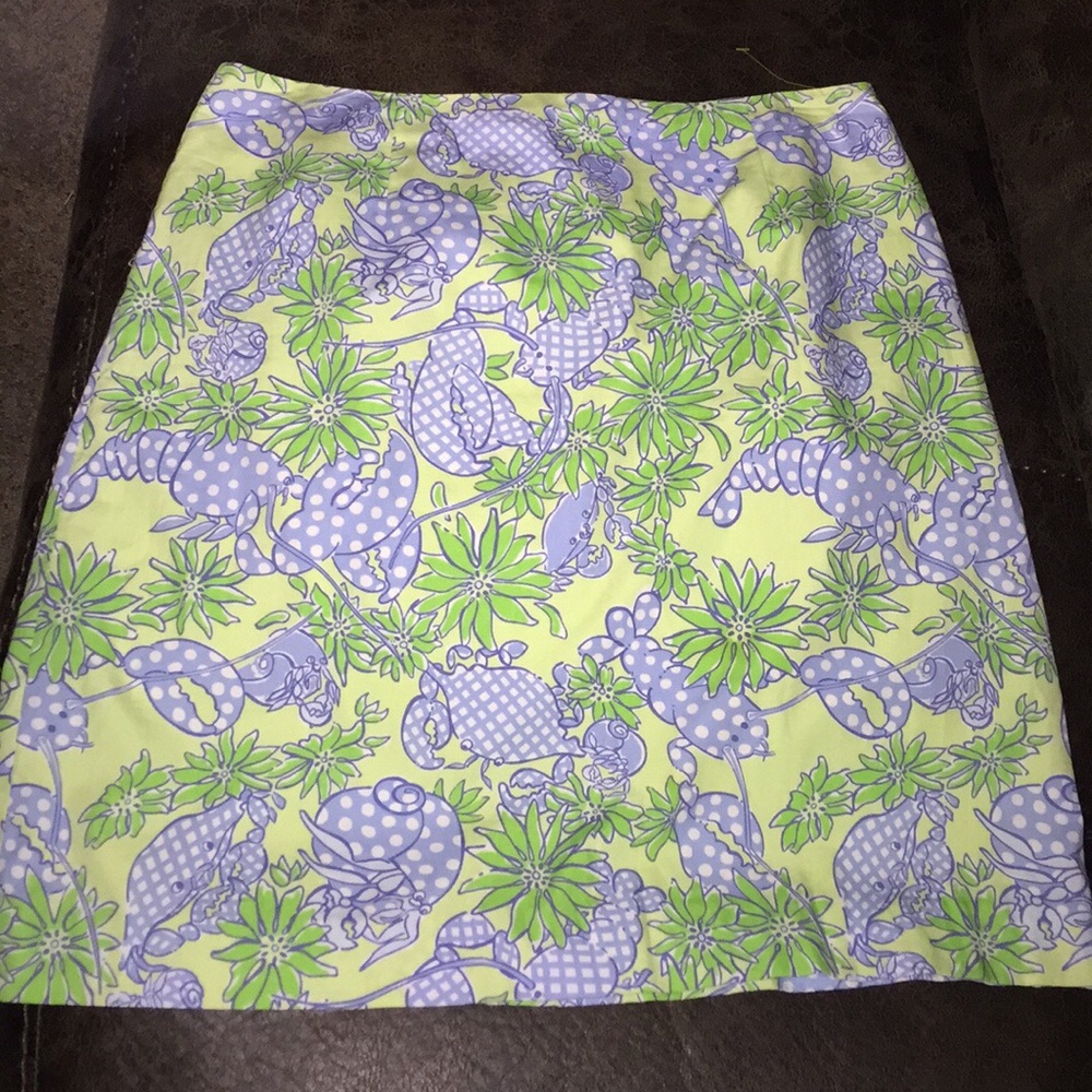 WHITE TAG LILLY PULITZER SKIRT