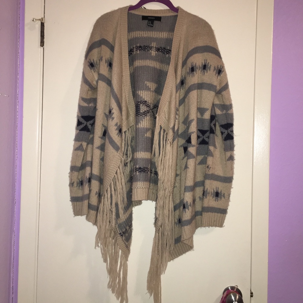 Forever 21 Aztec Cardigan