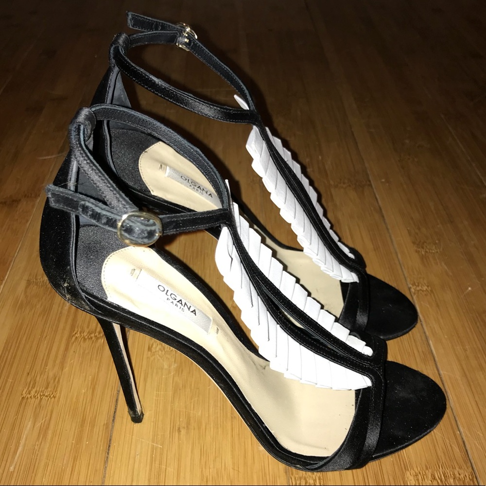 Olagana Paris La Sensuelle 10 Leather Sandals - Picture 8 of 8