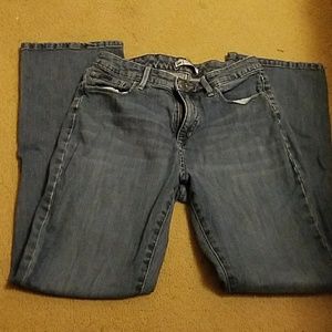 Women's blue jeans