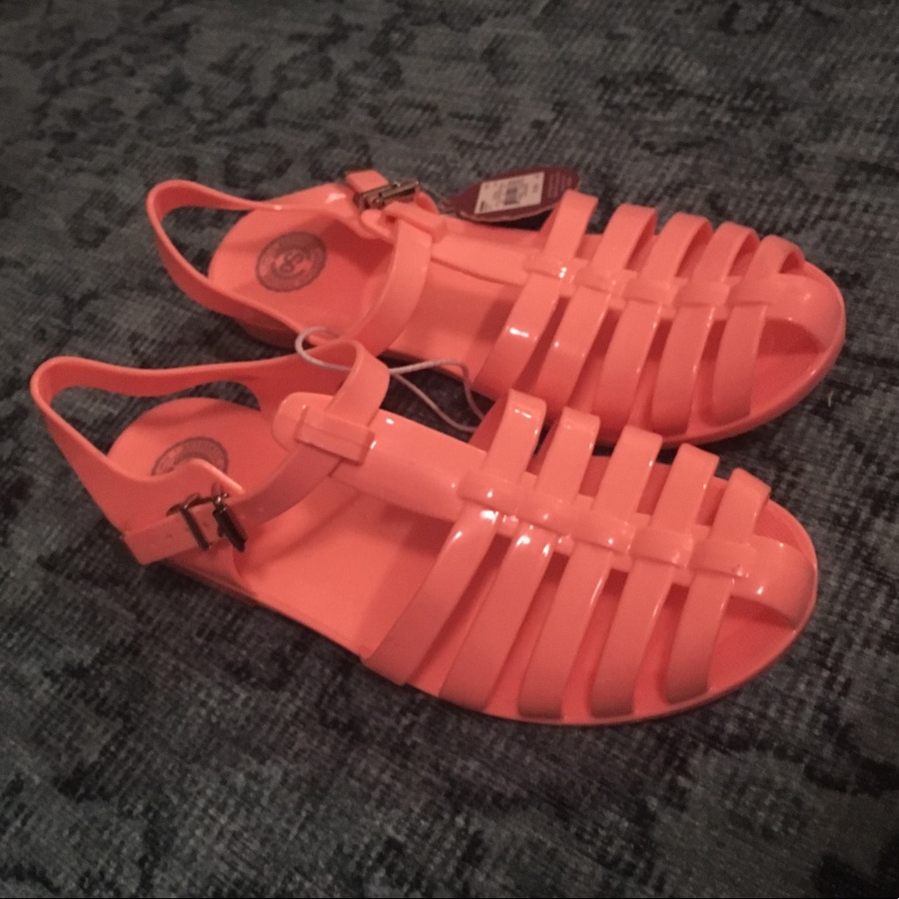 Peach Jelly Shoes/Sandals
