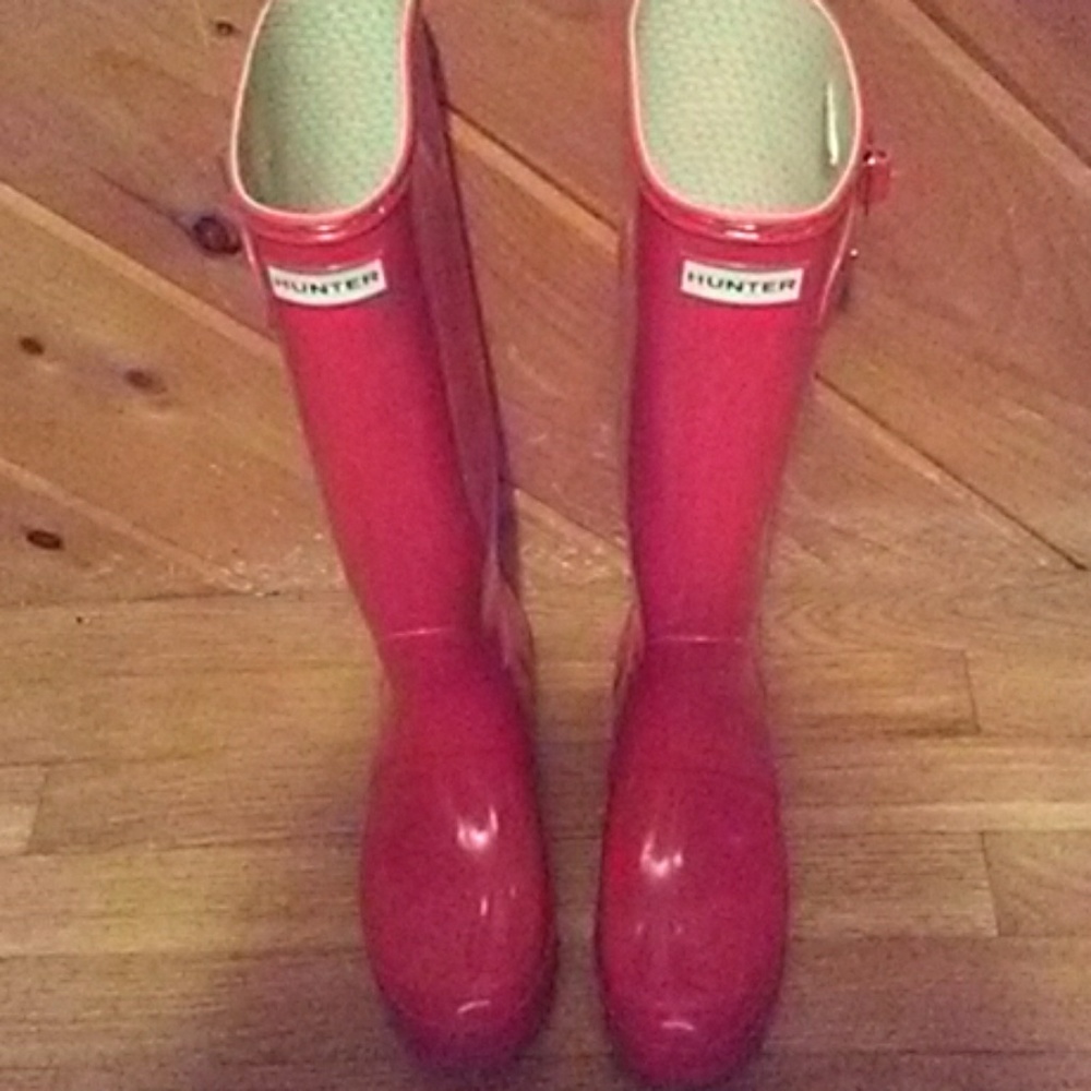 Hunter tall rain boots