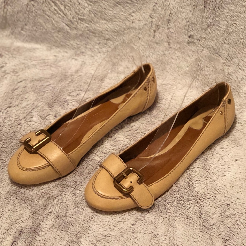 Chloe buckle flats