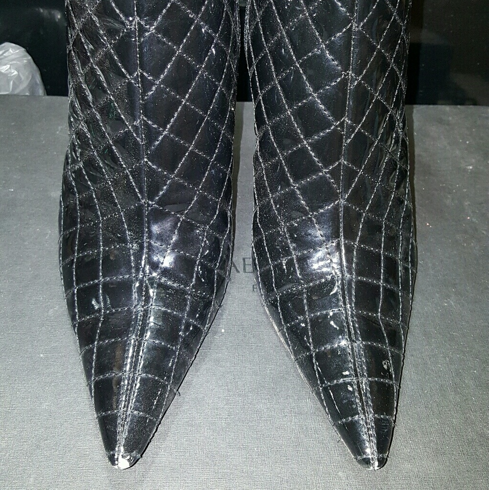 Ankle boots, leather,  size 8