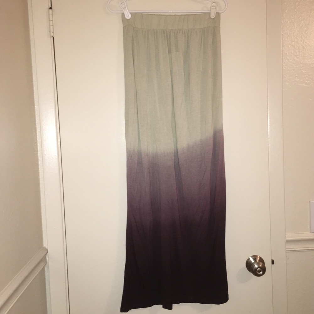 Urban Outfitters Ombré Maxi Skirt