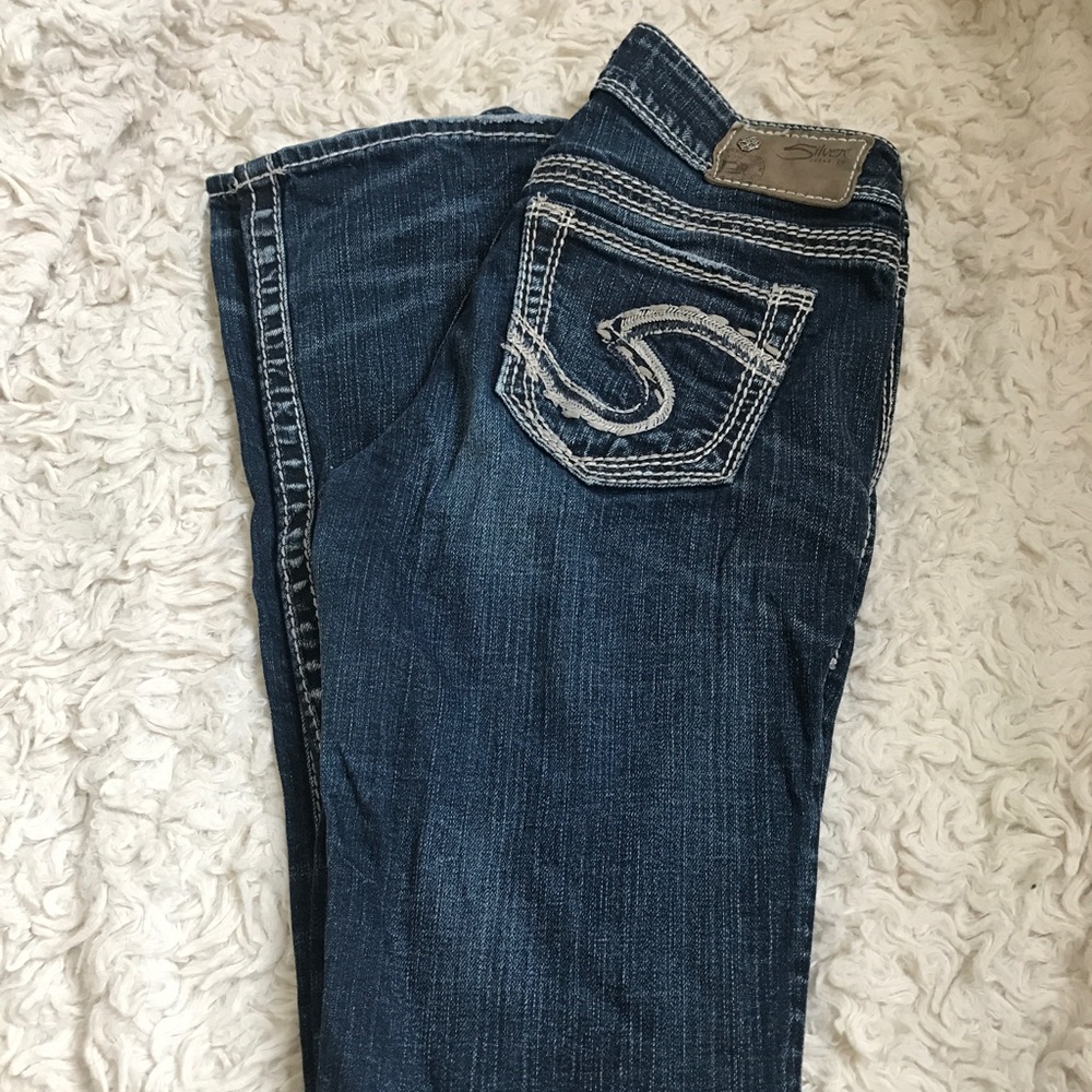Silver jeans