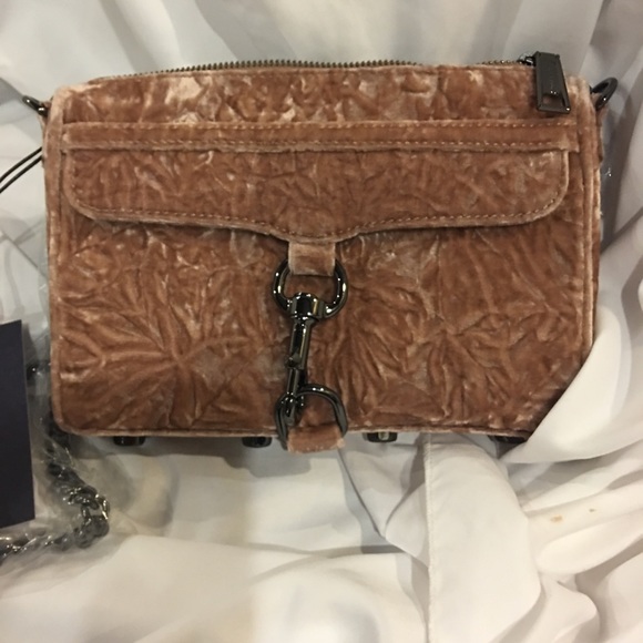 Rebecca Minkoff Mini MAC Crossbody bag Velvet Pink - Picture 1 of 8