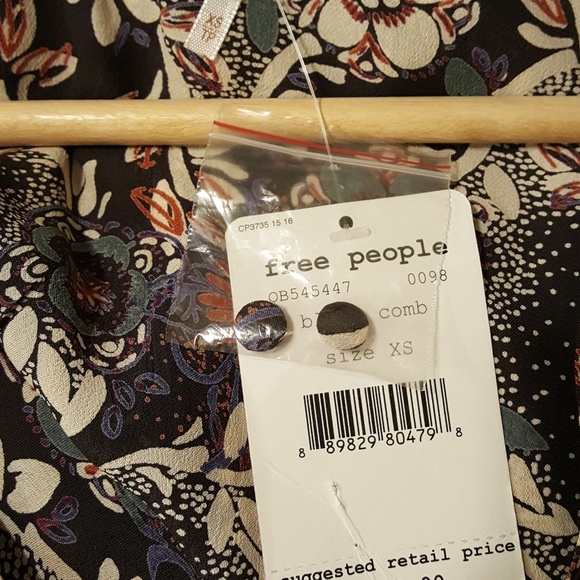 FREE PEOPLE floral print dress - Picture 4 of 4