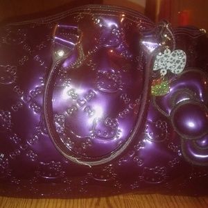 Hello kitty patent leather speedy