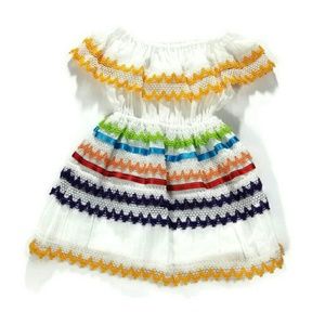Girls Mexican traditional dress