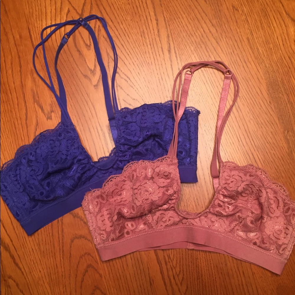 NWOT Free People Bralettes