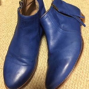 Beautiful blue booties