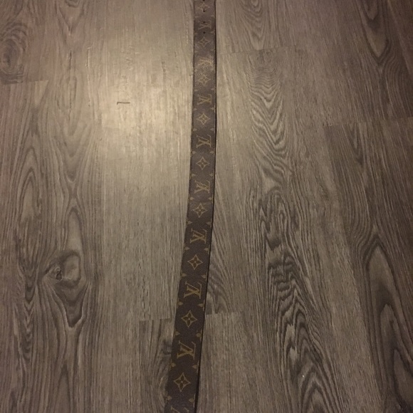 Louis Vuittion Brown and Gold Belt - Picture 2 of 2