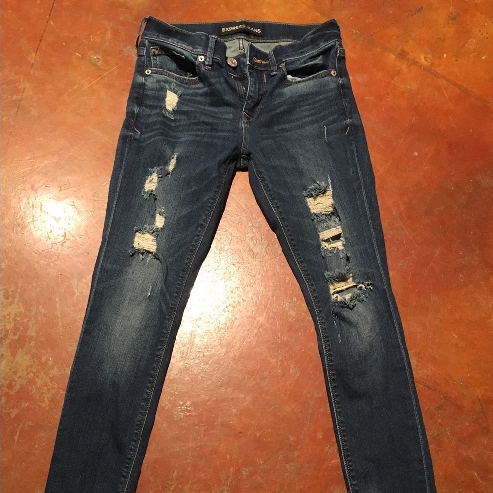 Women’s size 0R Express mid rise legging jean