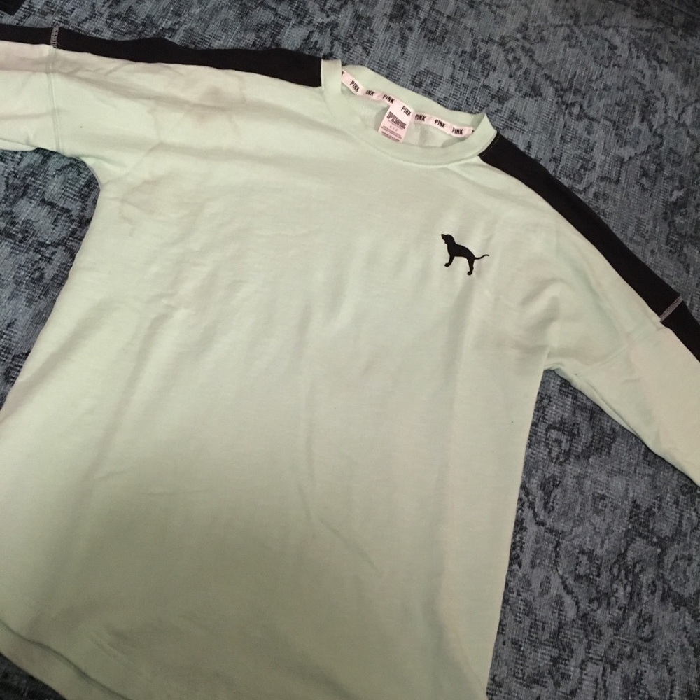 Bundle of 2 VS PINK crew neck pullovers