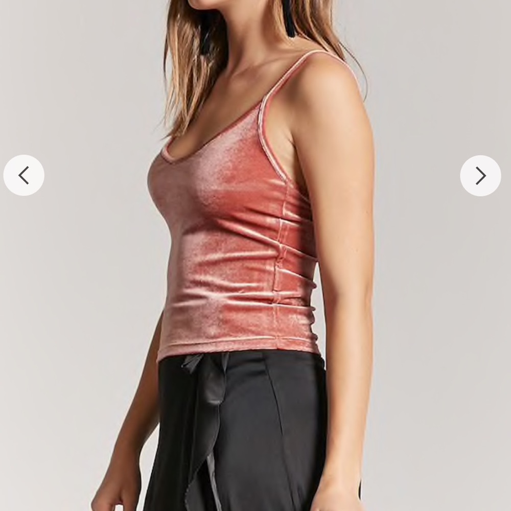 ✨ velvet crop tank top - Picture 3 of 3