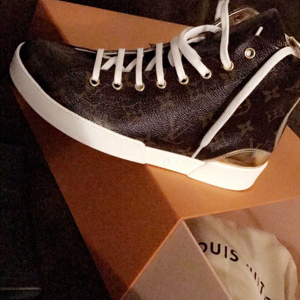 Louis Vuitton high top sneakers