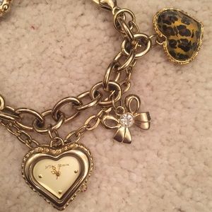 Betsy Johnson Charm Bracelet w Juicy Couture