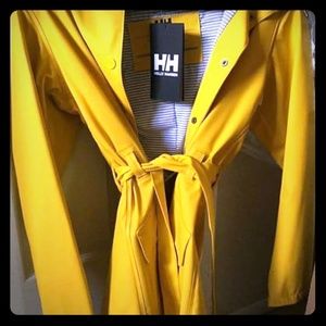 Helly Hansen hooded raincoat