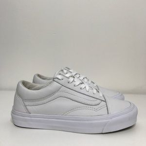 Vans White OG Old Skool LX Sneakers