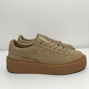 Fenty Puma suede Oatmeal creeper