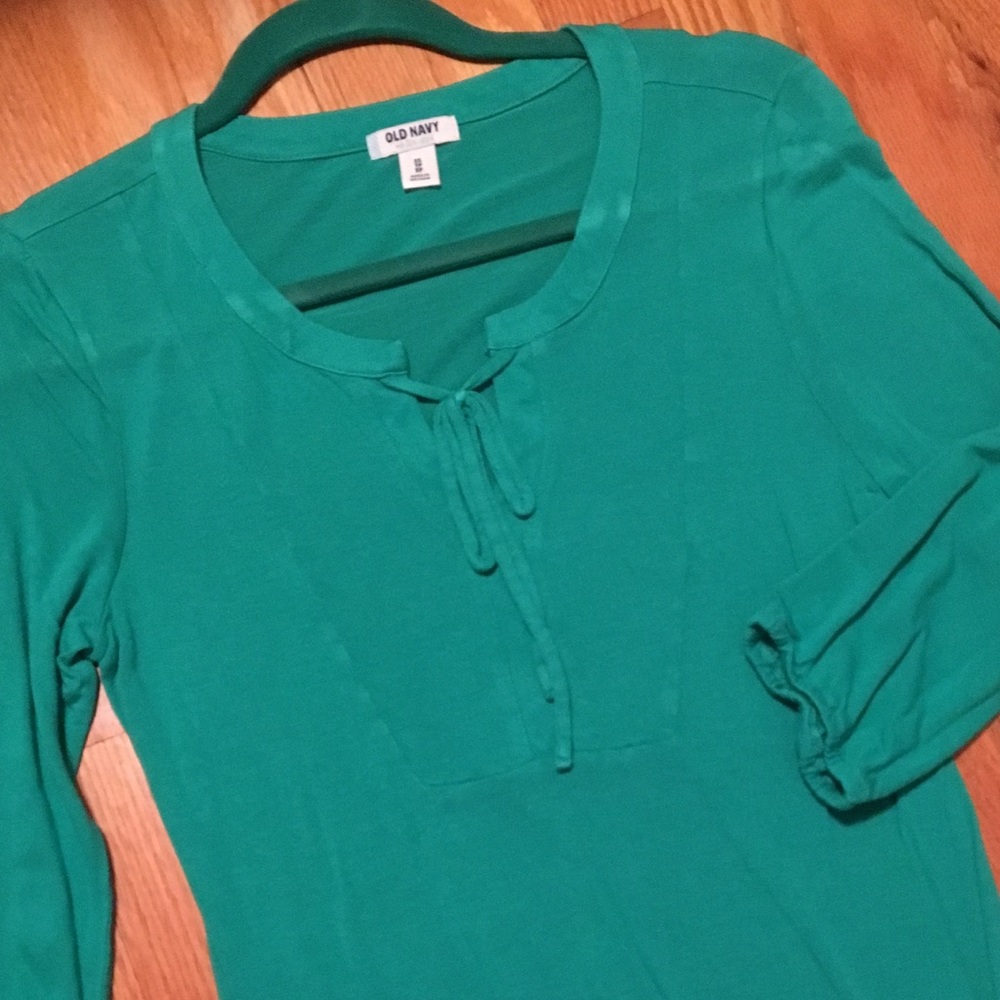 ♥️Old Navy Emerald Blouse