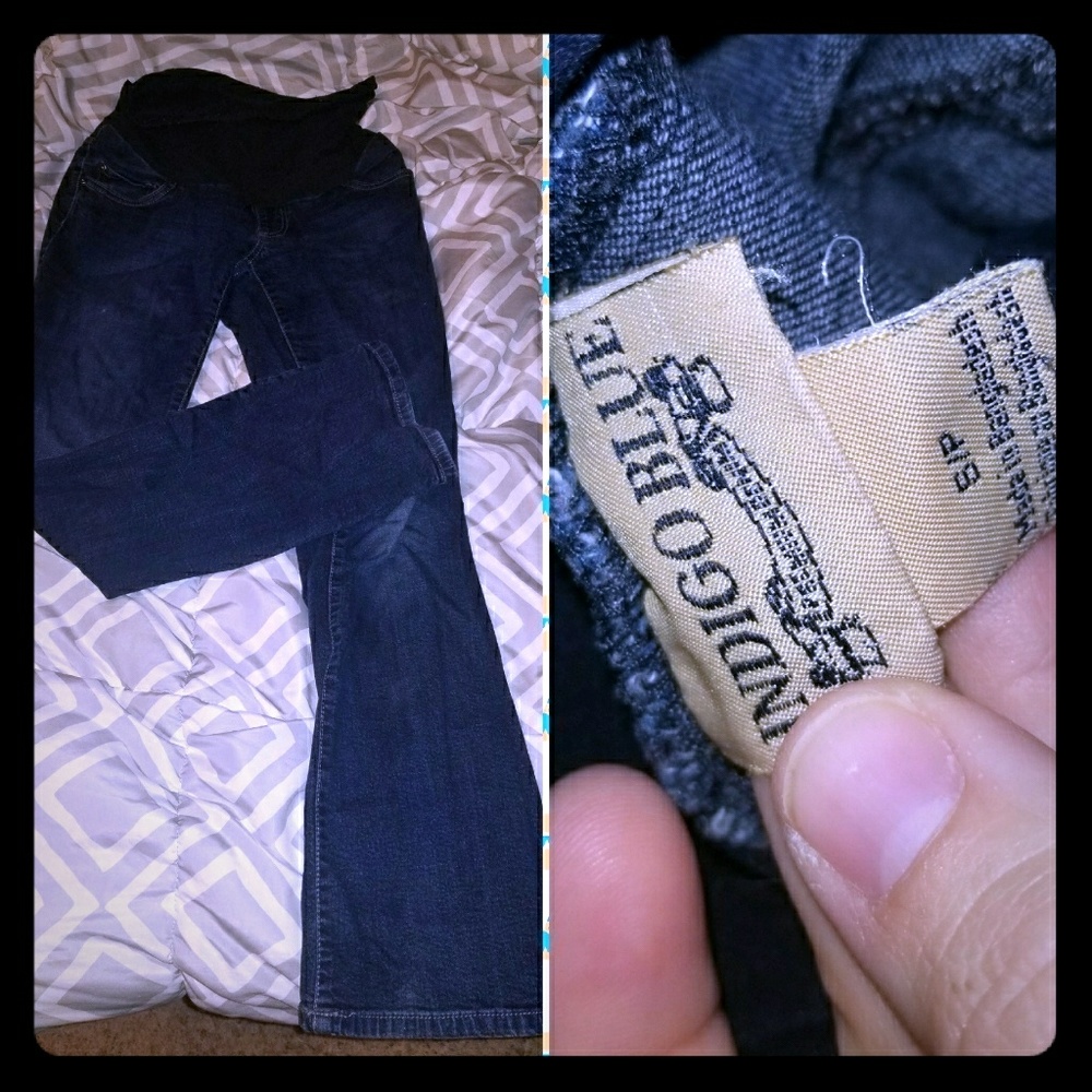 Indigo Blue Maternity Jeans
