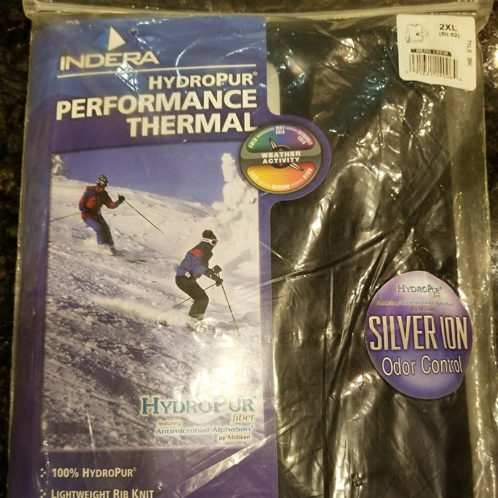 Men's Thermal Shirt Indera 2XL HydroPur