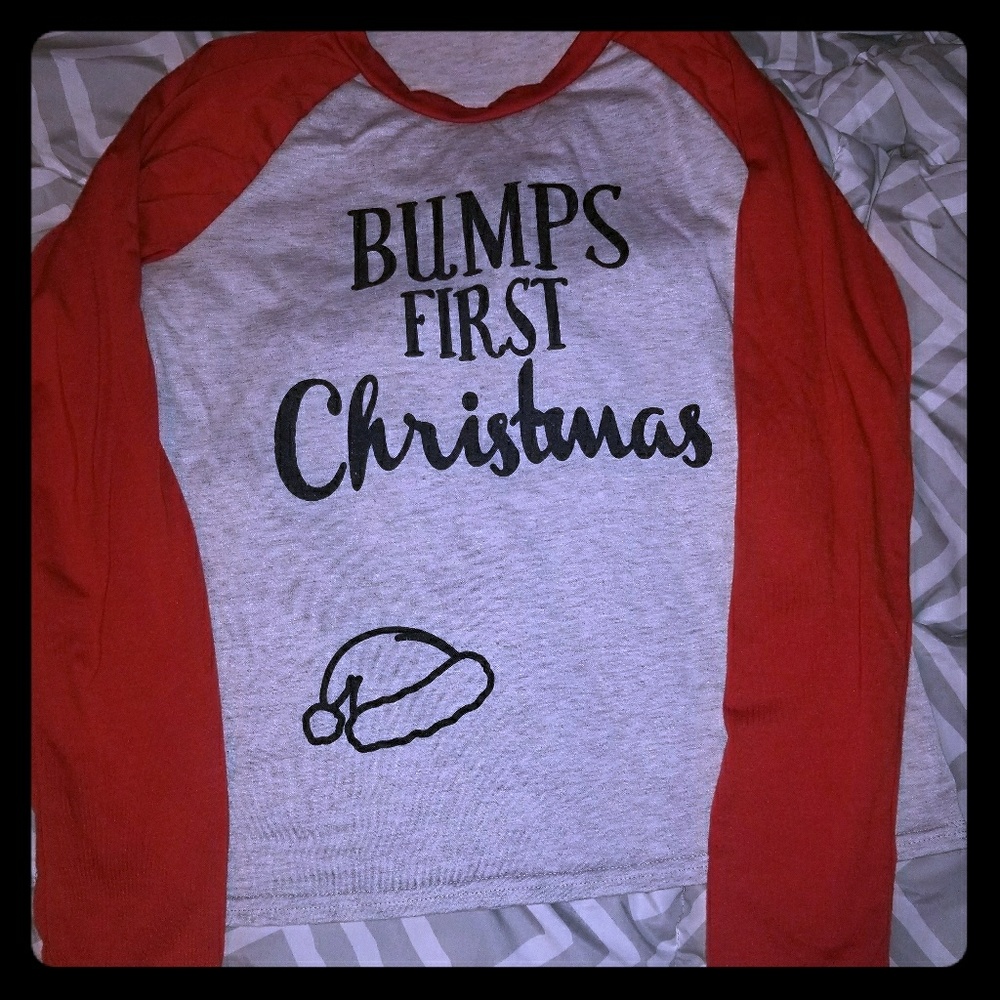 Bump's first Christmas shirt